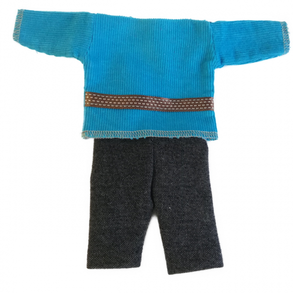 Pulli und Hose für Kind 20cm